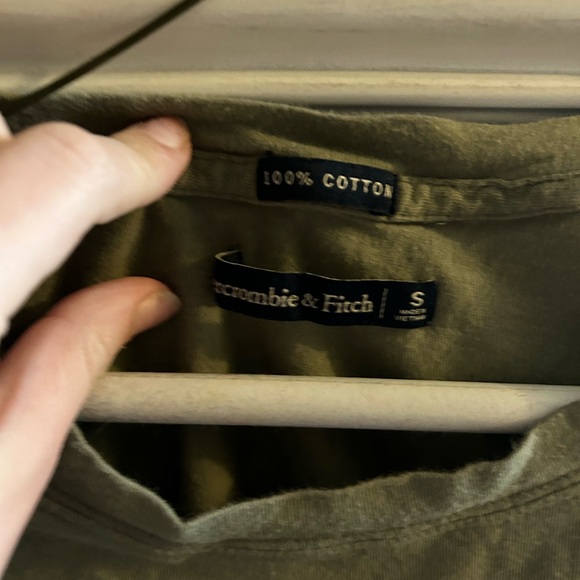 Abercrombie and fitch green top size S - Picture 3 of 4